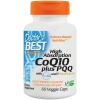 CoQ10 med høj absorption plus PQQ - 60 kapsler