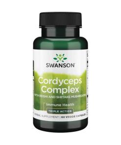 Cordyceps Complex with Reishi and Shiitake Mushrooms - 60 vcaps
