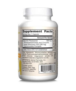 Kurkumiini Fytosomi (Meriva), 500 mg - 60 kapselia - Image 3