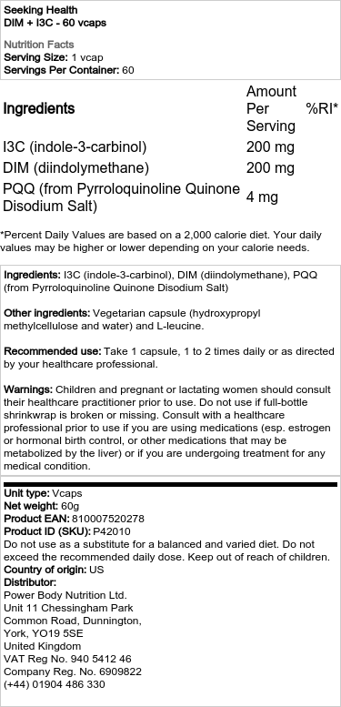 DIM ja I3C - 60 kapselia - Image 2