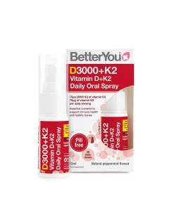 DLux+ Vitamin D+K2 Daily Oral Spray - 12 ml.