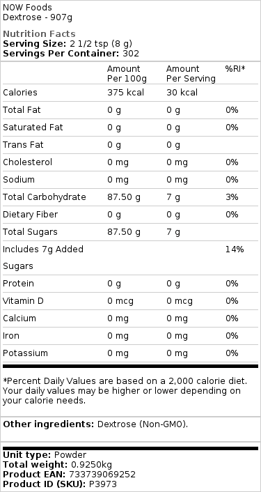 Dekstroosi - 907 g - Image 2