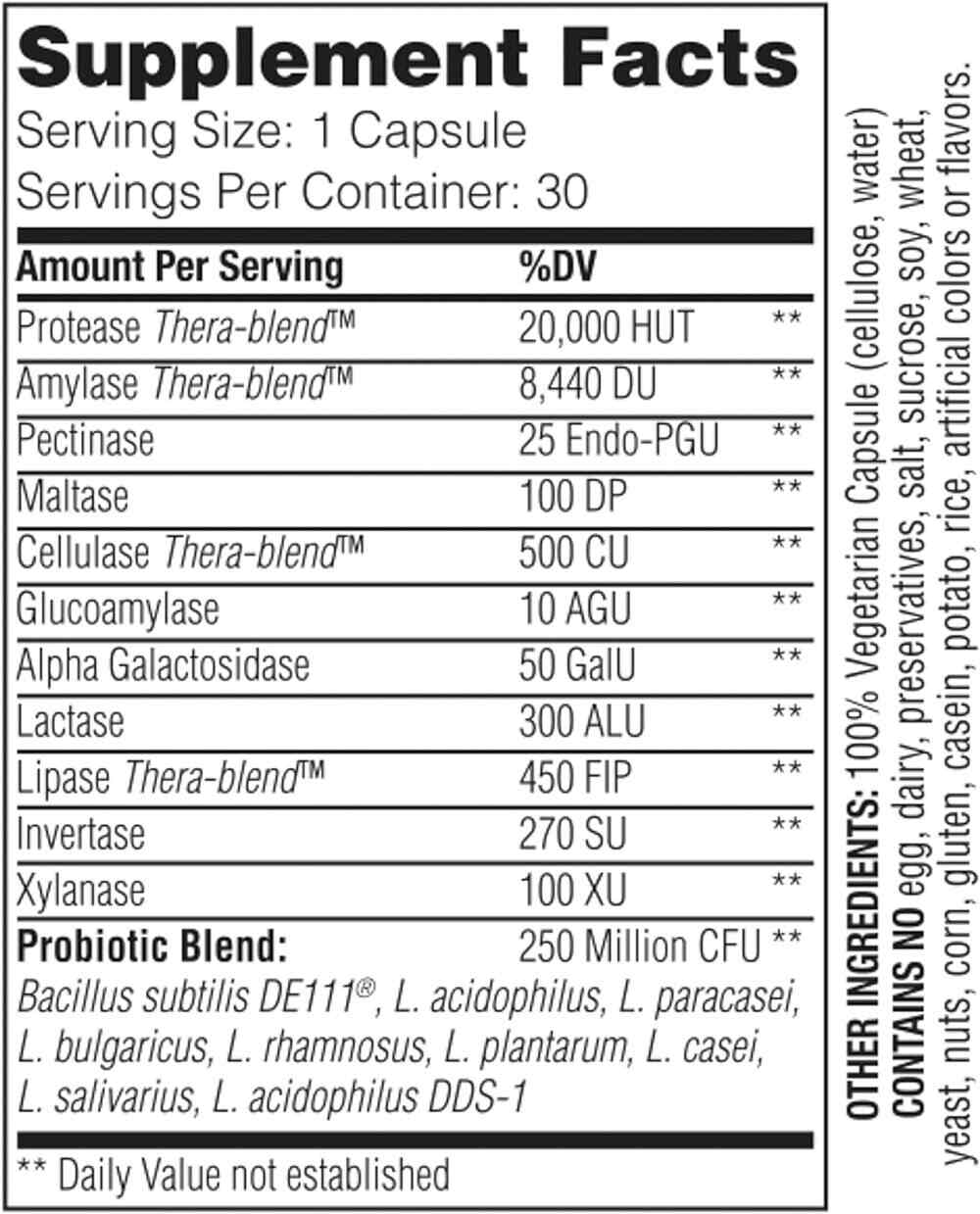 Ruuan sulatus + Probiootit - 90 kapselia - Image 3