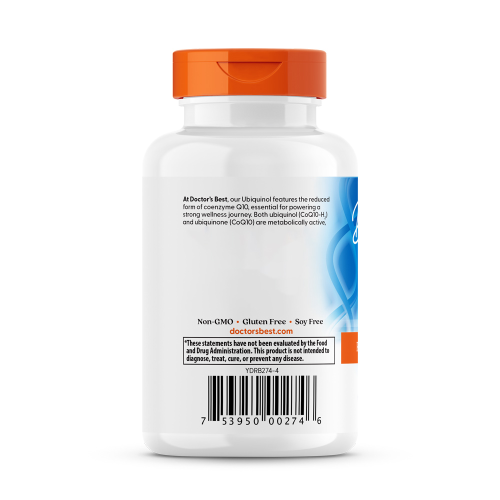 Doctor's Best Ubikinoli Kanekan kanssa 200 mg, 30 pehmeää kapselia - Image 3