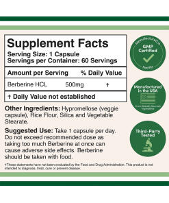 Double Wood Supplements - Berberiini (60 kapselia) - Image 2