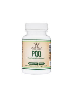 Double Wood Supplements PQQ (Pyrroloquinoline quinone) (60 Capsules)