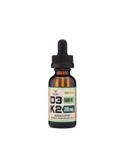 Double Wood Supplements Vitamin D3 + K2 Liquid (30 ml)