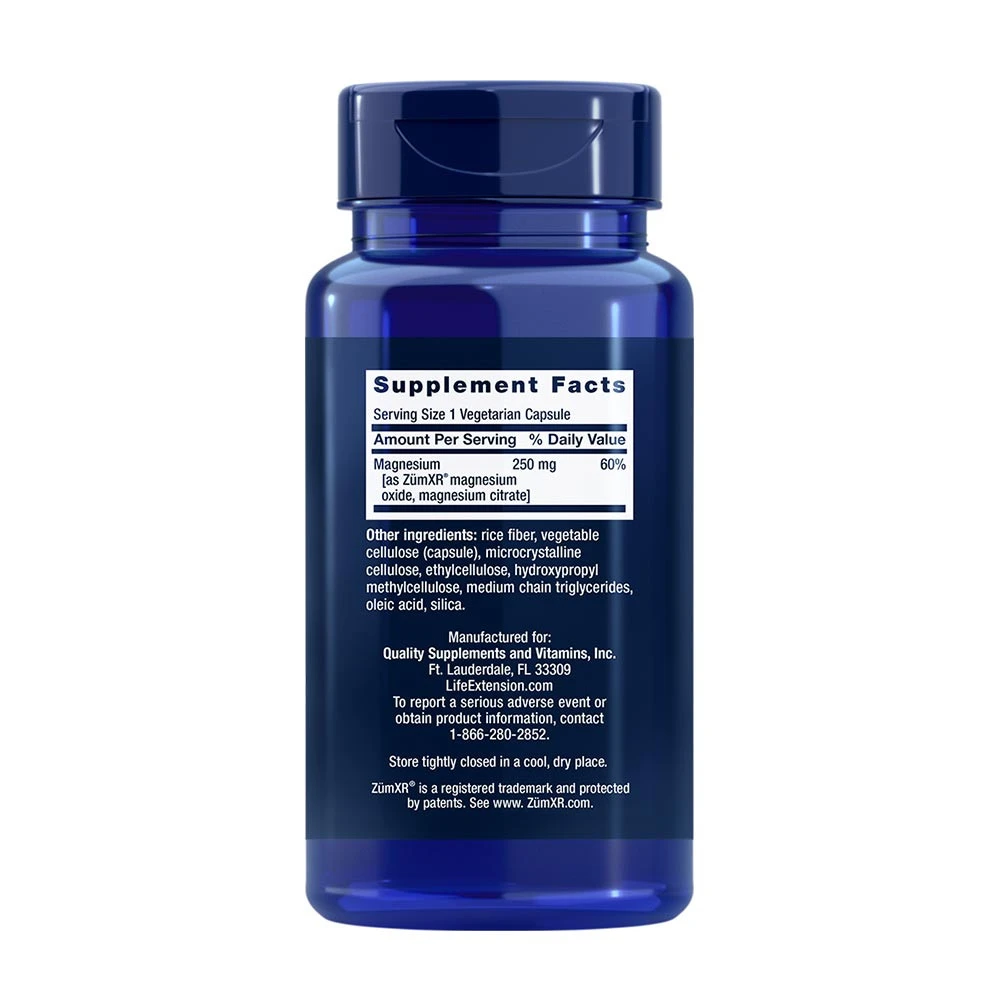 Pitkävaikutteinen magnesium - 60 kapselia - Image 2