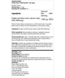 1360 mcg DFE - 60 kapsler