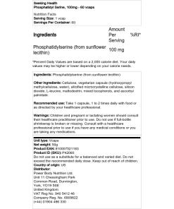 100 mg - 60 vegetabilske kapsler