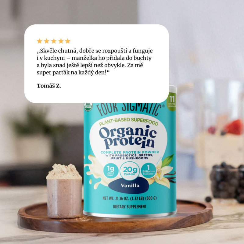 Four Sigmatic - Proteiini + Superfoodit Vanilja, Jauhe - Image 4