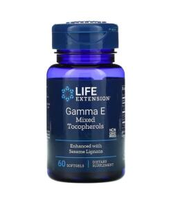 Gamma E blandede tocopheroler - 60 softgels