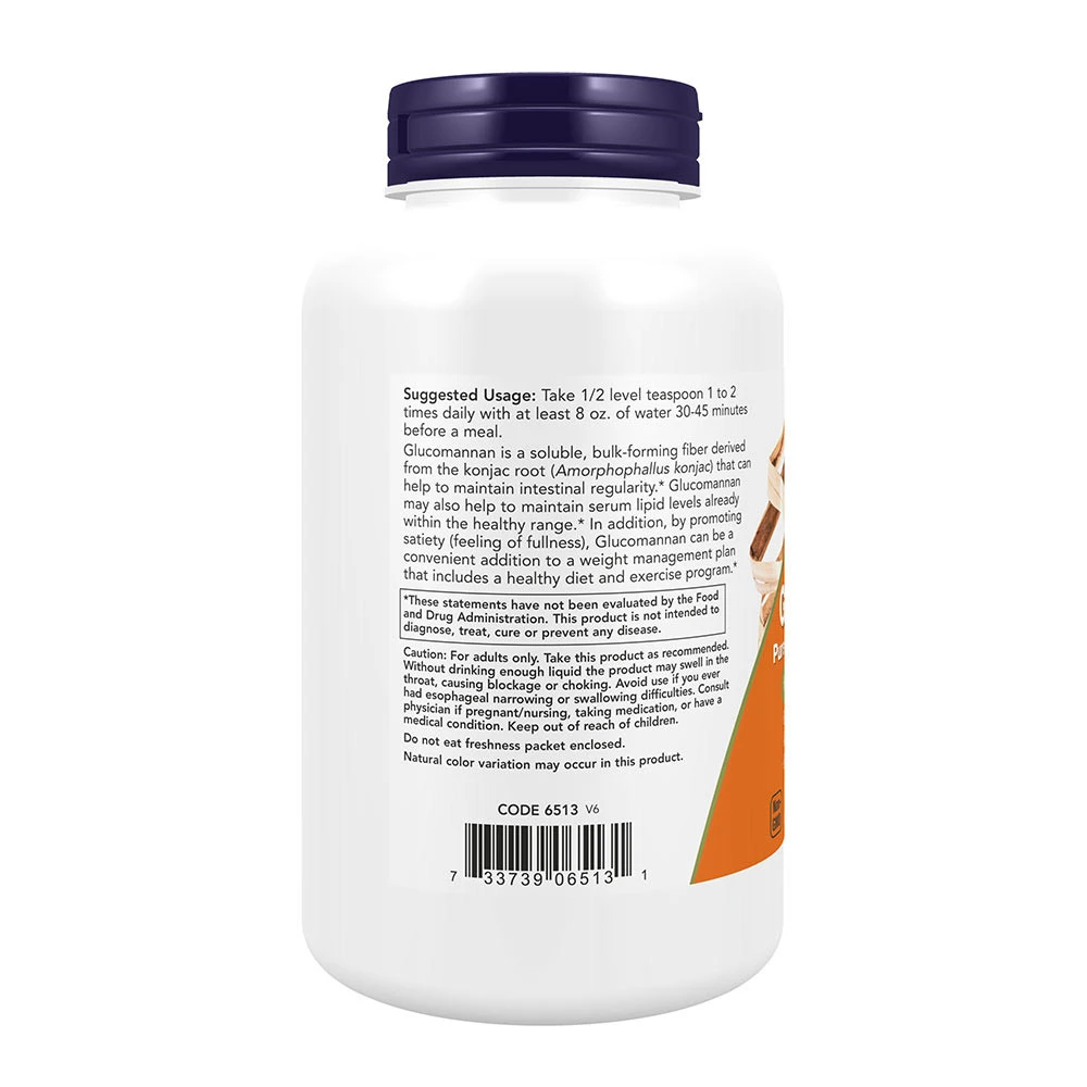 Glukomannaani Konjac Root, puhdas jauhe - 227g - Image 3