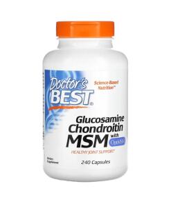 Glucosamine Chondroitin MSM with OptiMSM - 240 caps