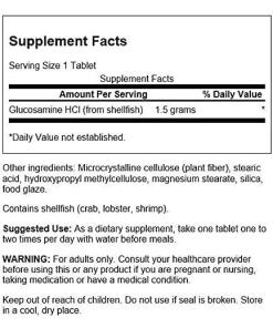 Glukosamiini HCl, 1500 mg - 100 tablettia - Image 3