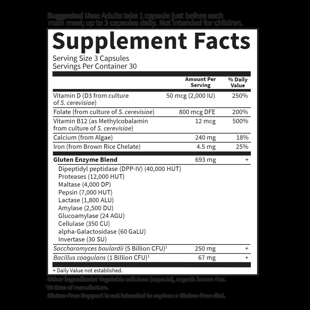 Gluteeniton tuki - 90 kasviskapselia - Image 2