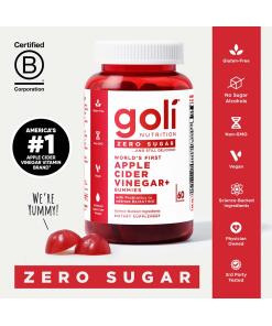 Goli Nutrition Omenaviinietikka Sokeriton 60 Karkkia - Image 5