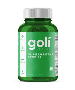 Goli Nutrition SuperGreens 60 Karkkirakeita - Image 2