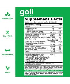 Goli Nutrition SuperGreens 60 Karkkirakeita - Image 4