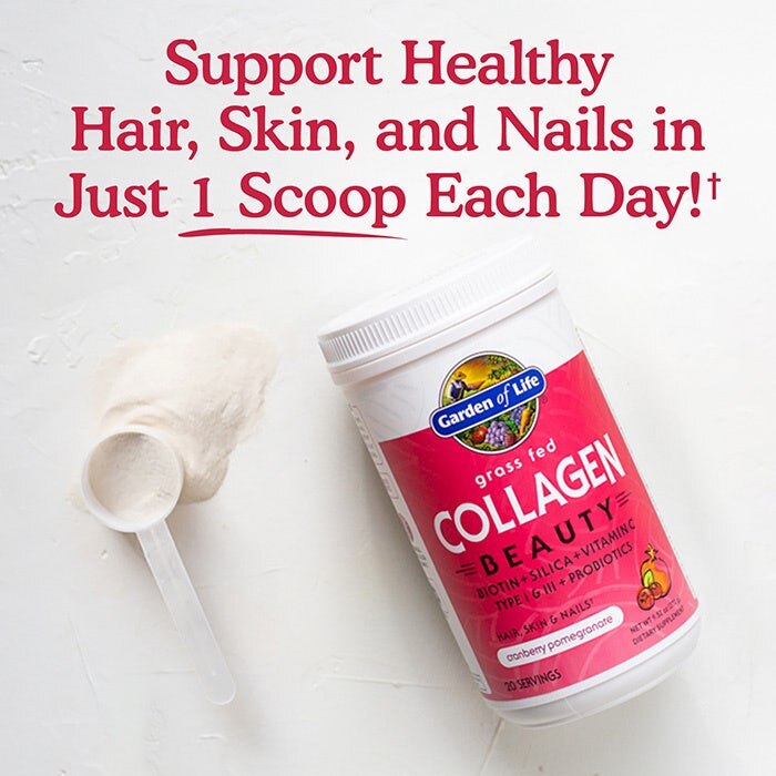 Ruoholla ruokittu kollageeni kauneus, karpalo granaattiomena - 270g - Image 4