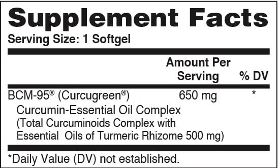 Kurkuma Curcumin - 60 kapselia - Image 2