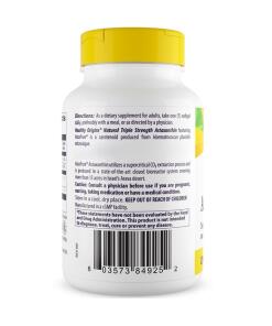 Healthy Origins Astaksantiini Depot 12 mg, 60 pehmeää kapselia - Image 4