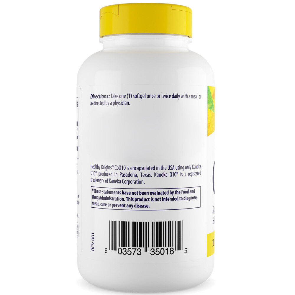 Healthy Origins CoQ10 100 mg, 300 pehmeää kapselia - Image 4