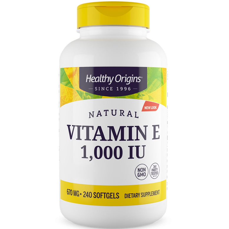 Healthy Origins E-1000 Depot 240 soft capsules