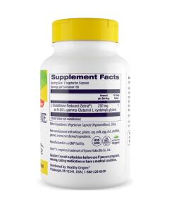 Healthy Origins L-Glutathione 250 mg, 60 kapselia - Image 3
