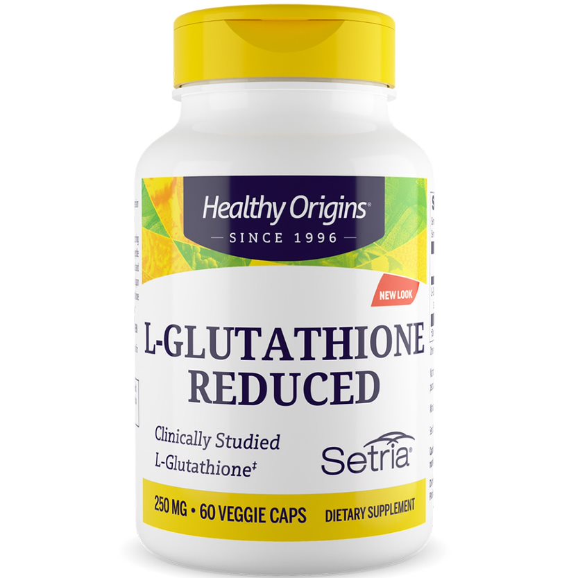Healthy Origins L-Glutathione 250 mg, 60 kapselia