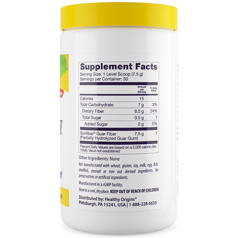 Healthy Origins Luonnollinen Terveellinen Kuitu 225g - Image 3