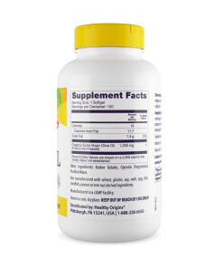 Healthy Origins Oliiviöljy 1250 mg, 120 pehmeää kapselia - Image 3