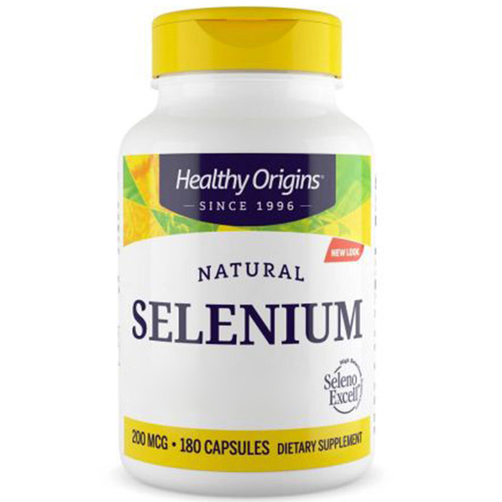 Healthy Origins Seleno Excell Seleeni 200 mcg, 180 kapselia - Image 2