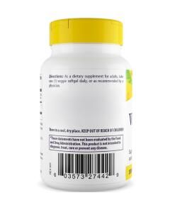Healthy Origins K2-vitamiini MK7 100 mcg, 60 pehmeää kapselia - Image 4