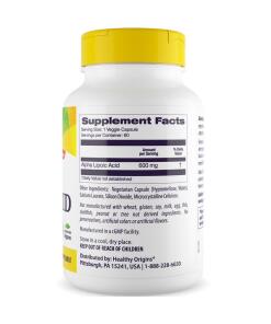 Healthy Origins alfalipoiinihappo depot 600 mg, 60 kapselia - Image 4