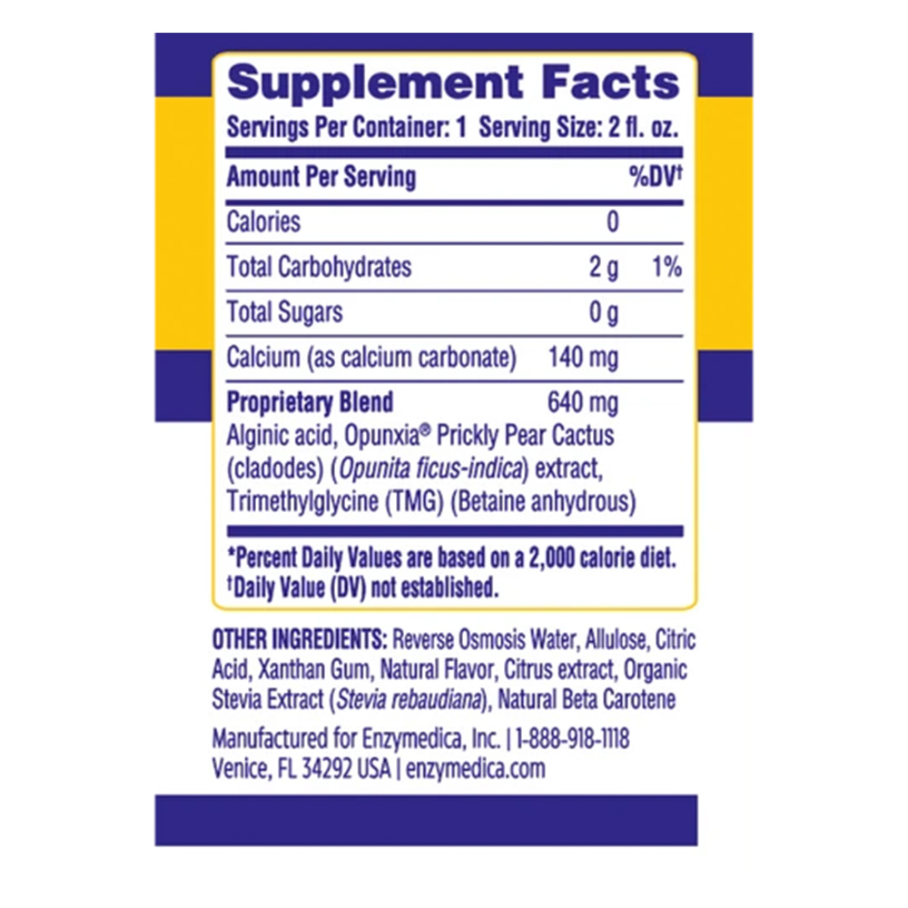 Närästys helpotus, Vanilja Appelsiini - 6 x 60 ml - Image 3