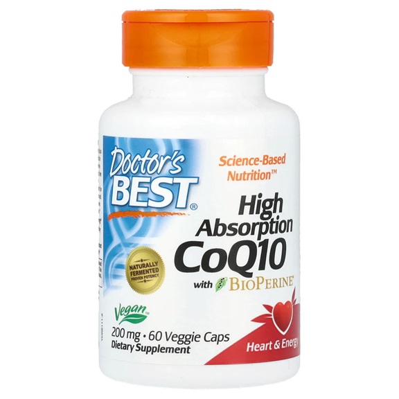 High Absorption CoQ10 with BioPerine