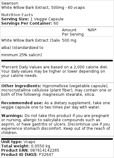 500 mg - 60 veganske kapsler