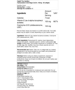 100mg - 60 softgels