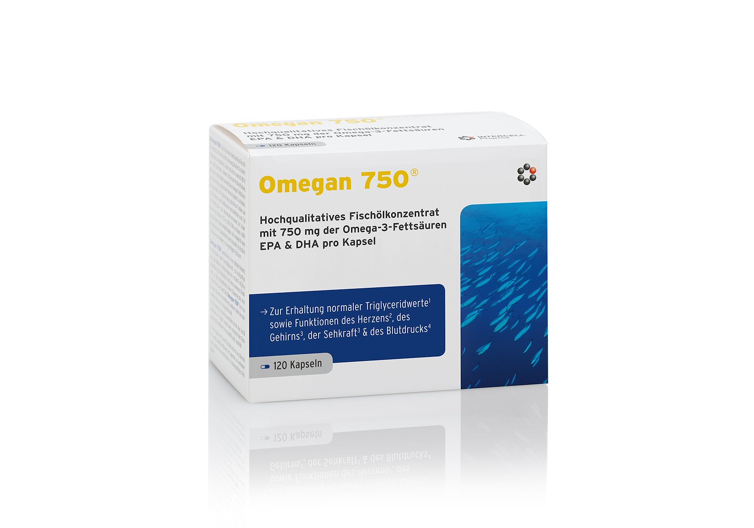INTERCELL PHARMA Omegan 750 (120 caps)