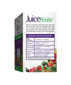 JuiceFestiv, Päivittäiset Hedelmät & Vihannekset - 60 + 60 kapselia - Image 3