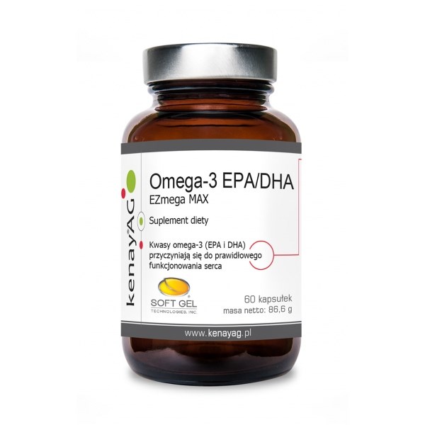 KENAY Omega-3 EPA/DHA EZmega MAX (60 caps)