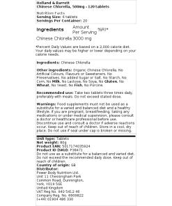 500mg - 120 tabletter