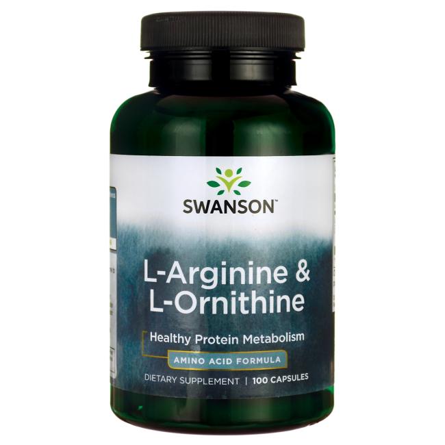 L-Arginine & L-Ornithine - 100 caps