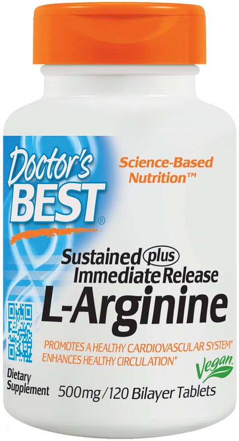 L-Arginine - Sustained + Immediate Release
