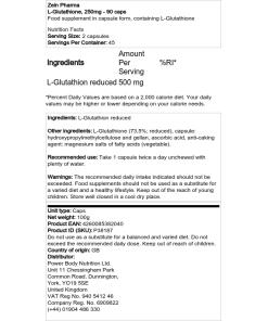 250 mg - 90 kapsler