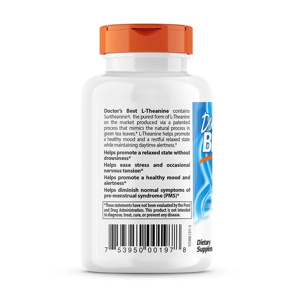 L-Theaniini Suntheanine, 150 mg - 90 kapselia - Image 3