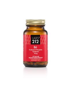 LABS212 Vitamin B6 Pyridoxal 5'-Phosphate + Pyridoxine (60 caps)