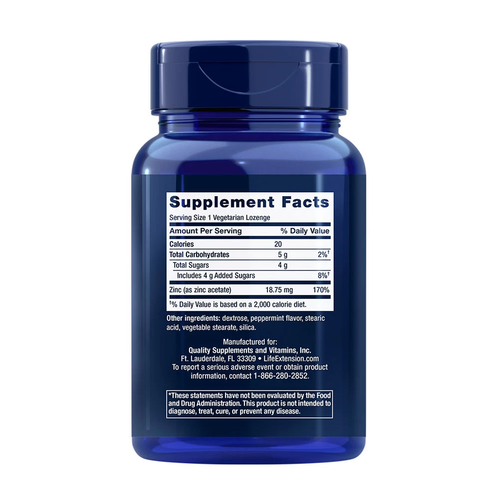 Parannetut sinkkipastillit, piparminttu - 30 kasvissyöjätablettia - Image 2