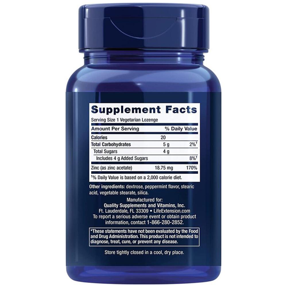 Parannetut sinkkipastillit, piparminttu - 30 kasvissyöjätablettia - Image 5